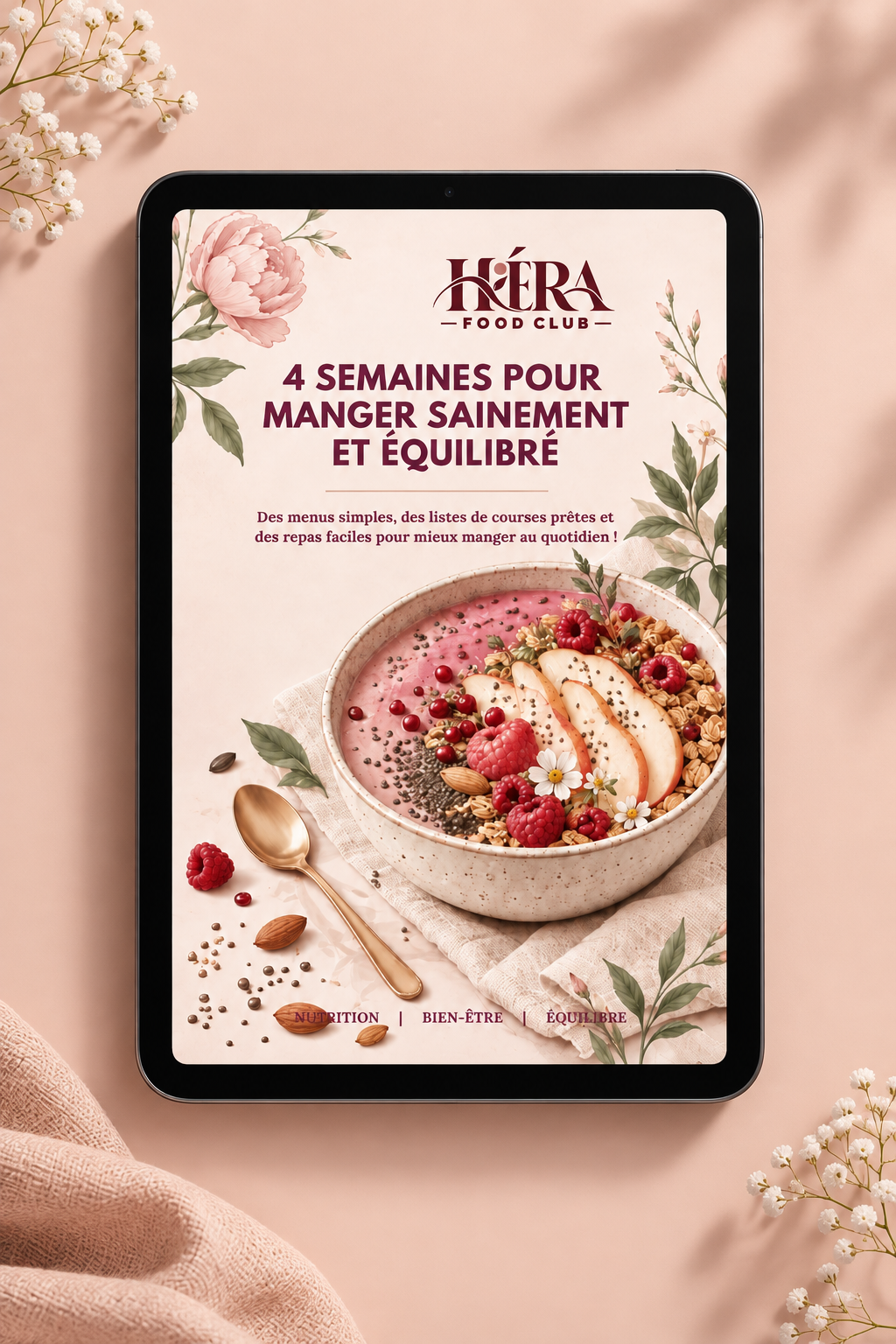 Guide - 4 semaines pour manger sainement et équilibré